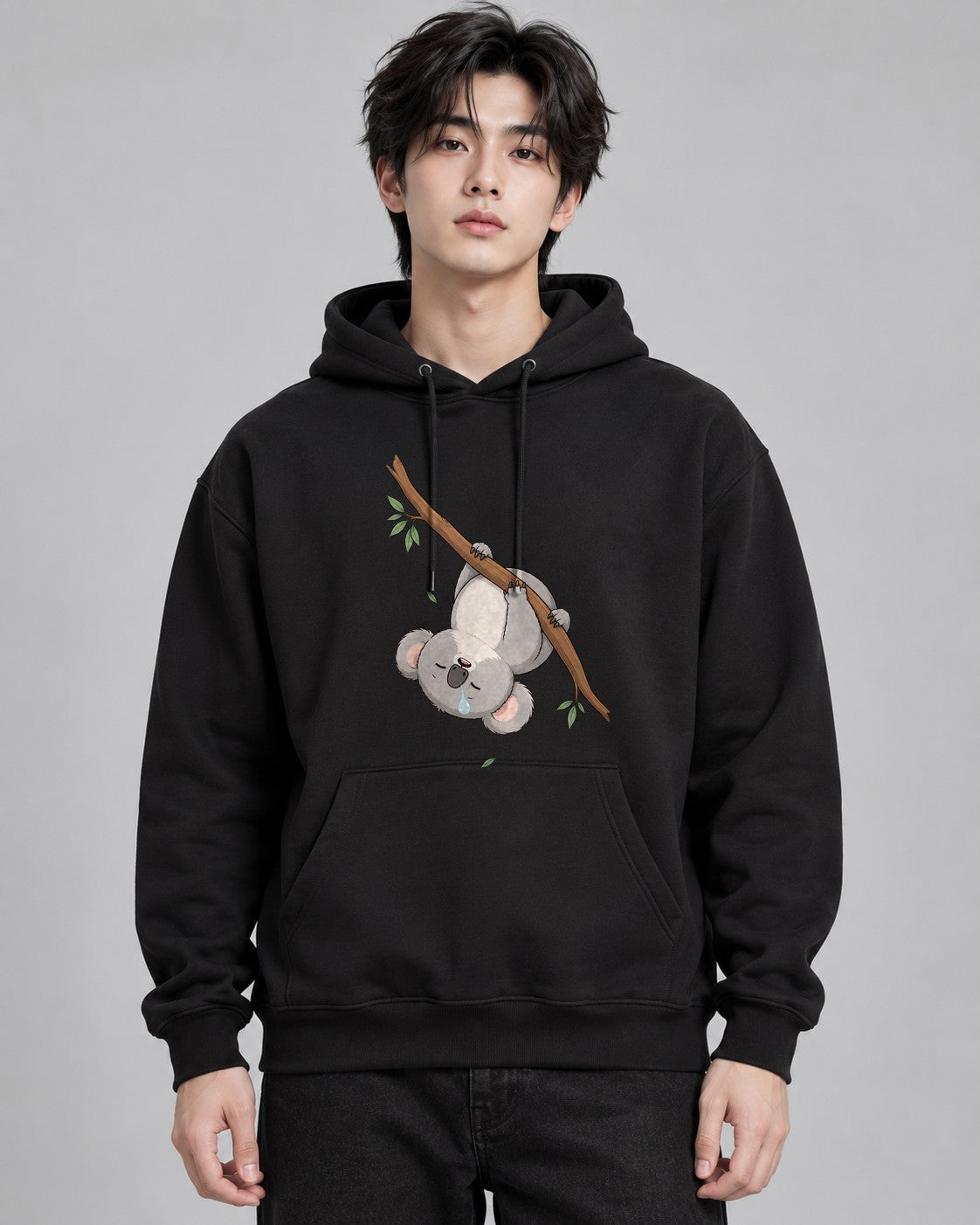 Sleepy Koala - Black