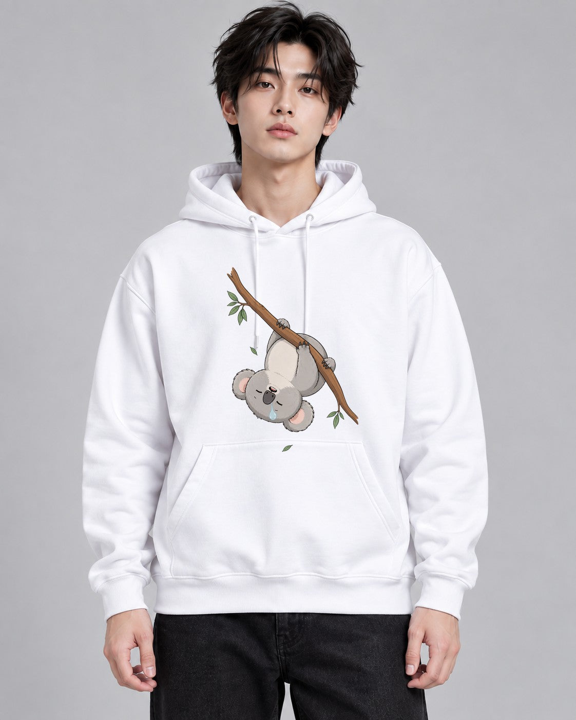 Sleepy Koala - White