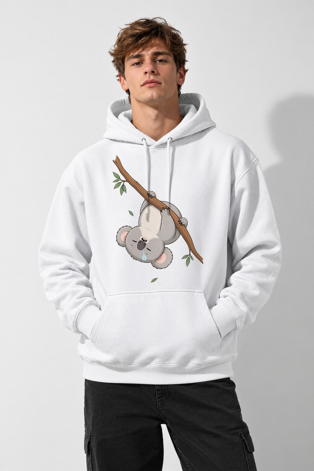 Sleepy Koala - White
