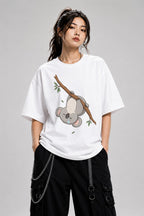 Sleepy Koala - White