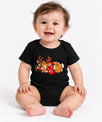 Sleepy Reindeer - Black