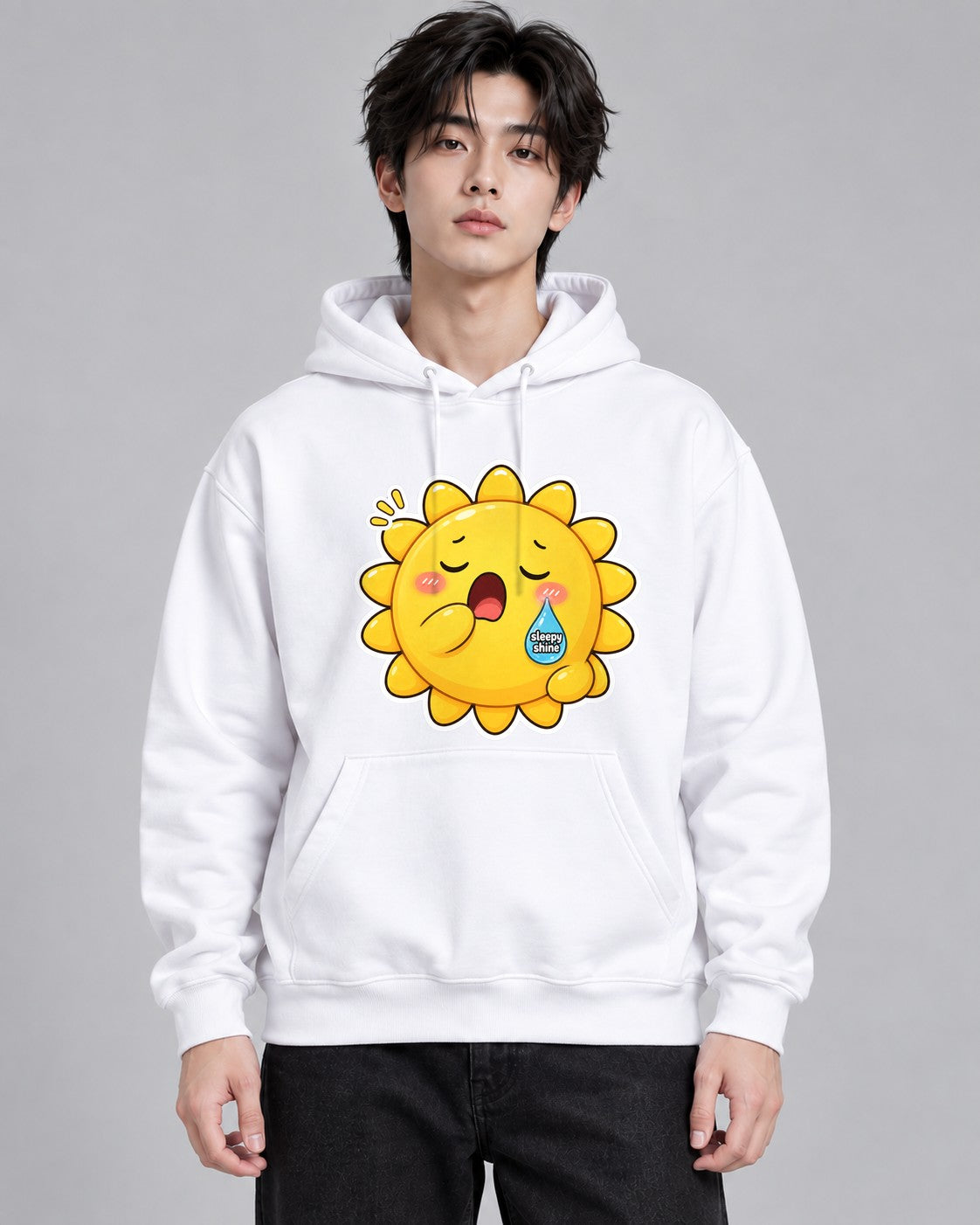 Sleepy Sun Kawaii - White