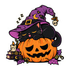 Sleepy Witch Cat