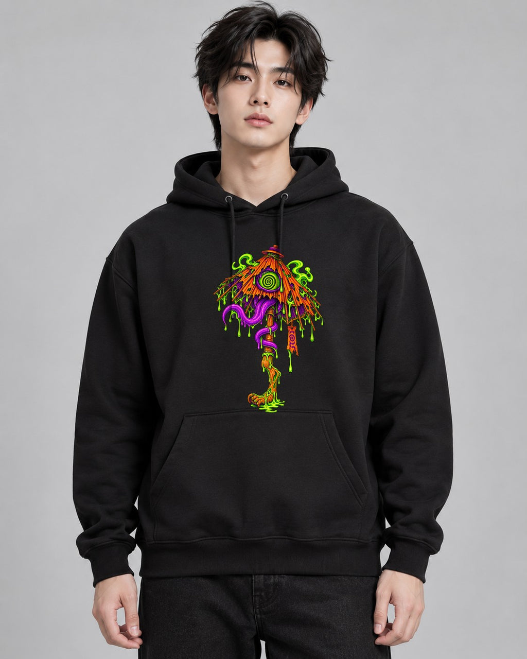 Slime Mushroom Horror - Black