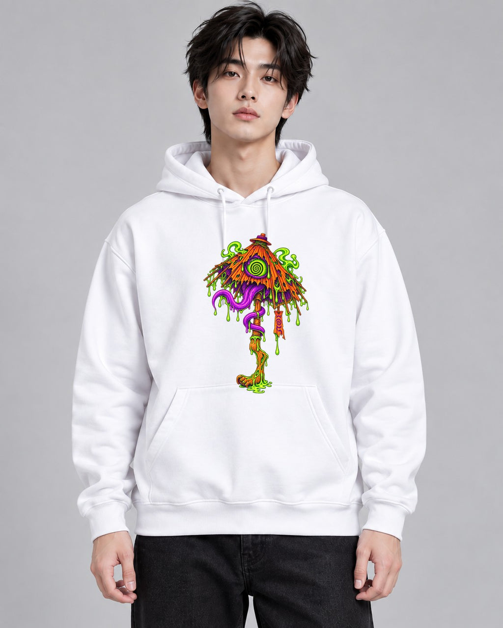 Slime Mushroom Horror - White