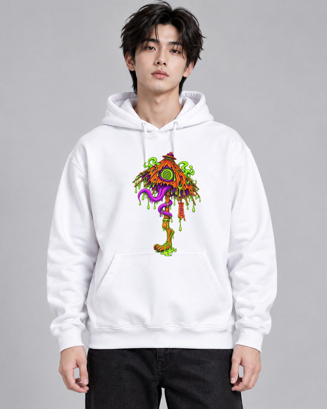 Slime Mushroom Horror - White