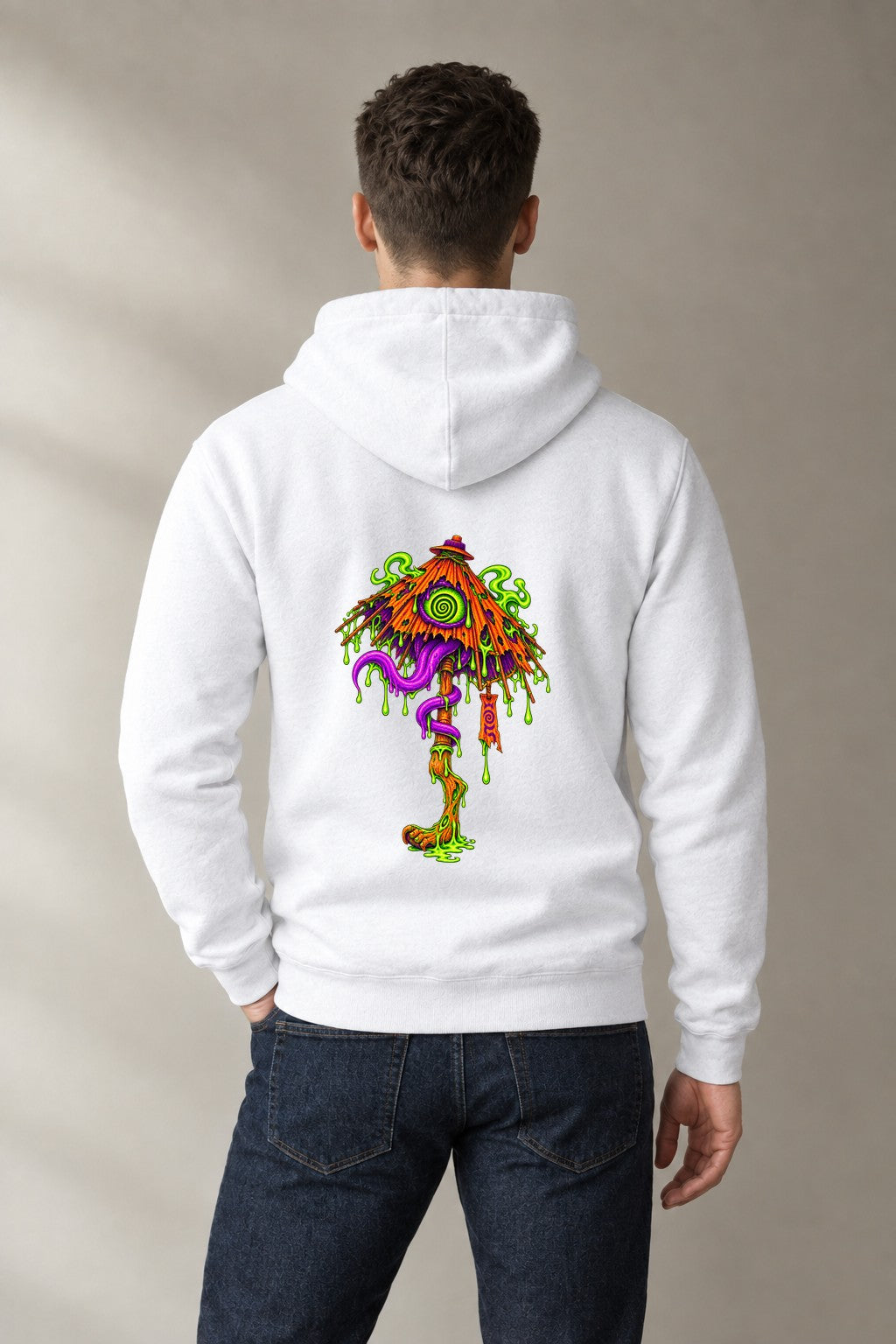 Slime Mushroom Horror - White