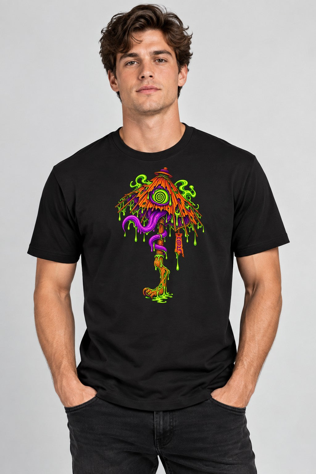 Slime Mushroom Horror - Black