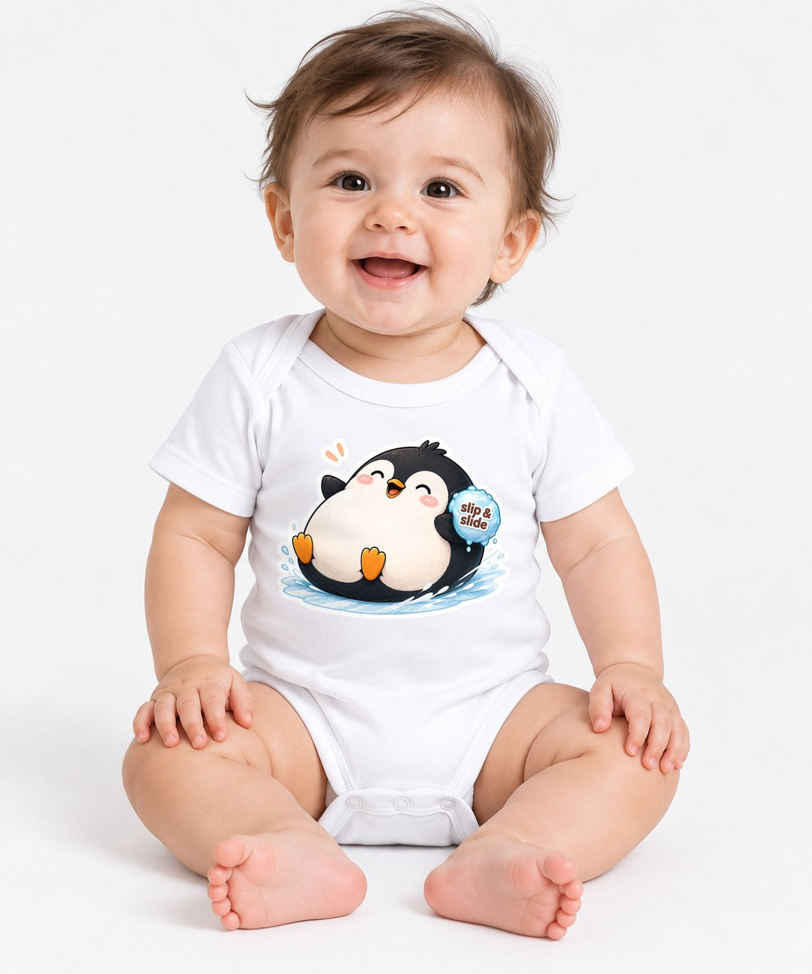Slip And Slide Penguin - White