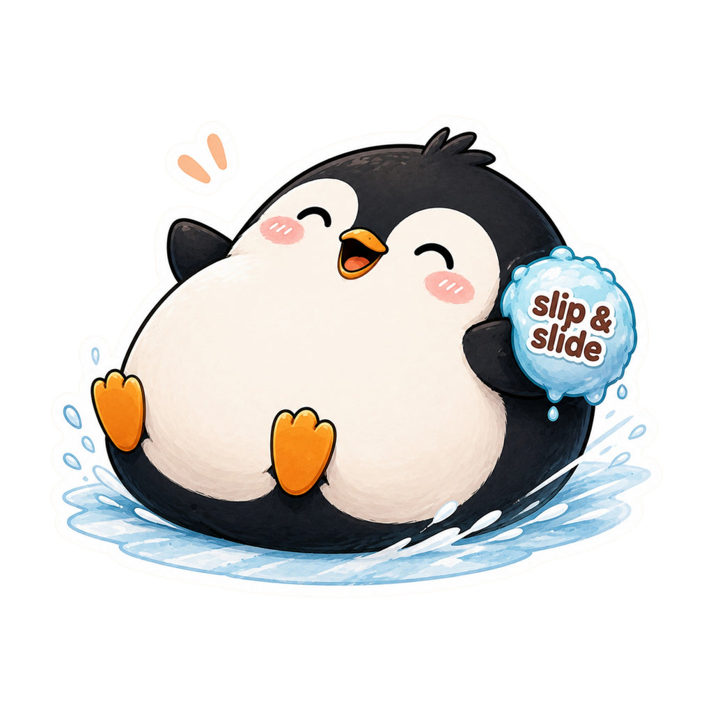 Slip And Slide Penguin