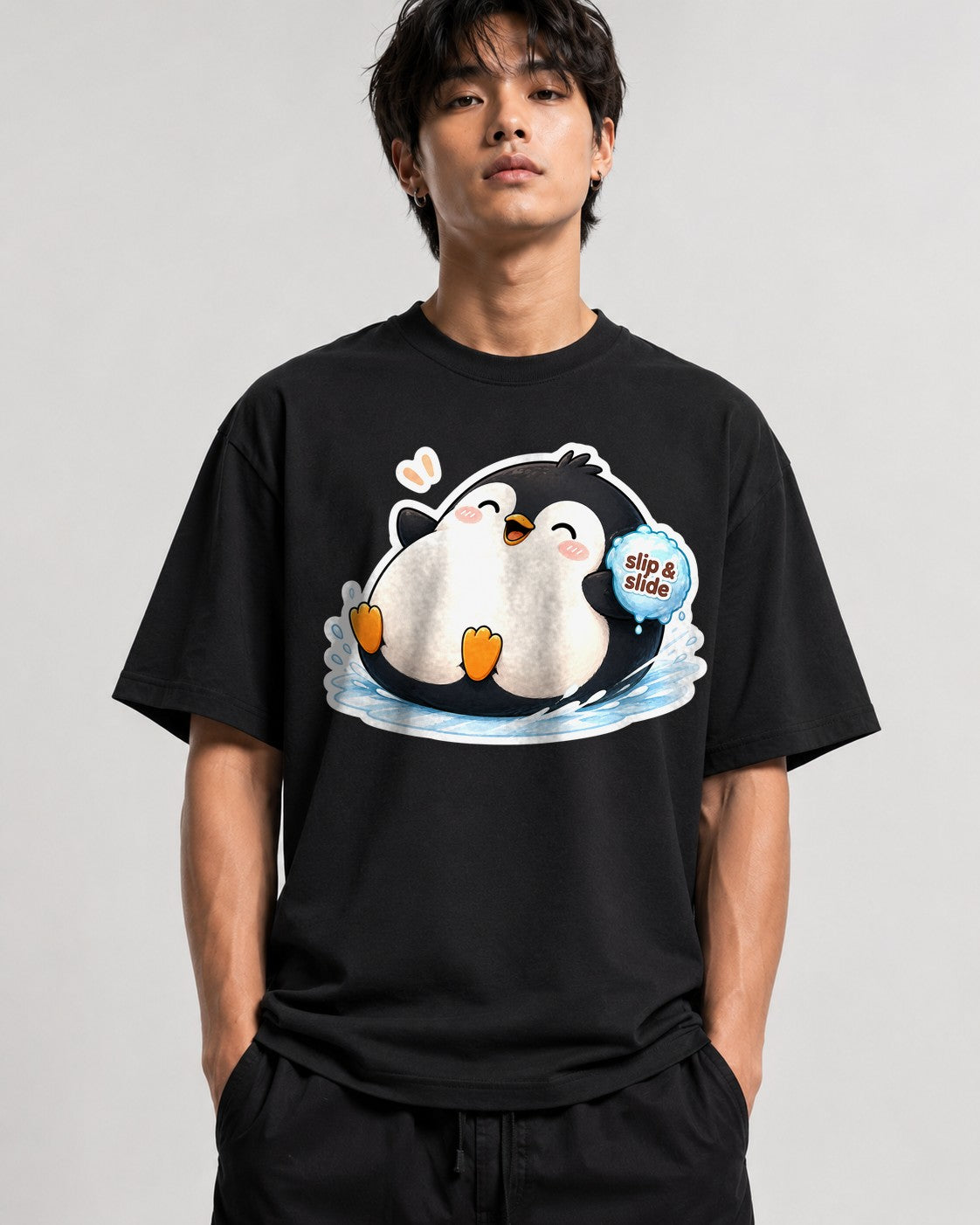 Slip And Slide Penguin - Black