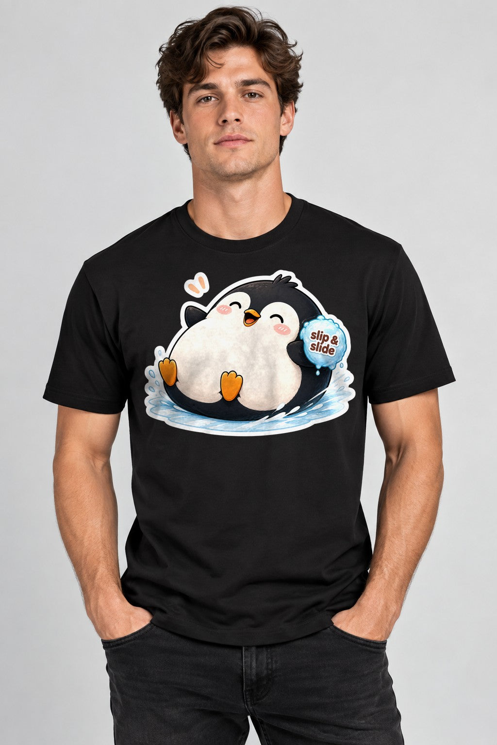 Slip And Slide Penguin - Black