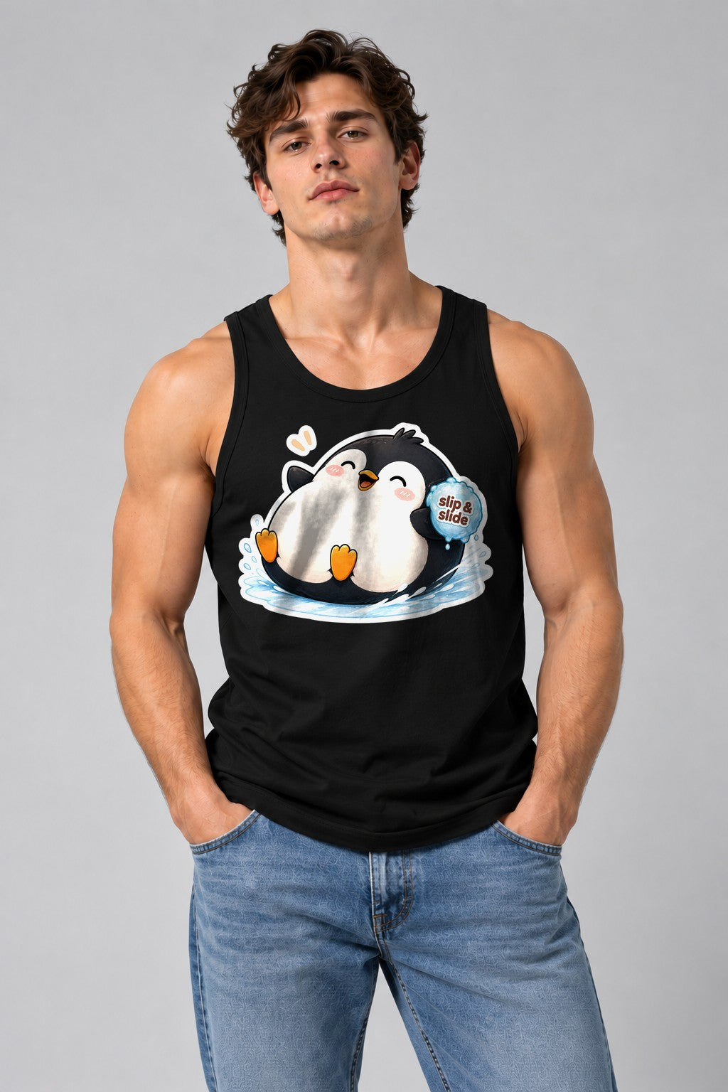 Slip And Slide Penguin - Black