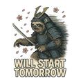 Sloth Samurai Warrior