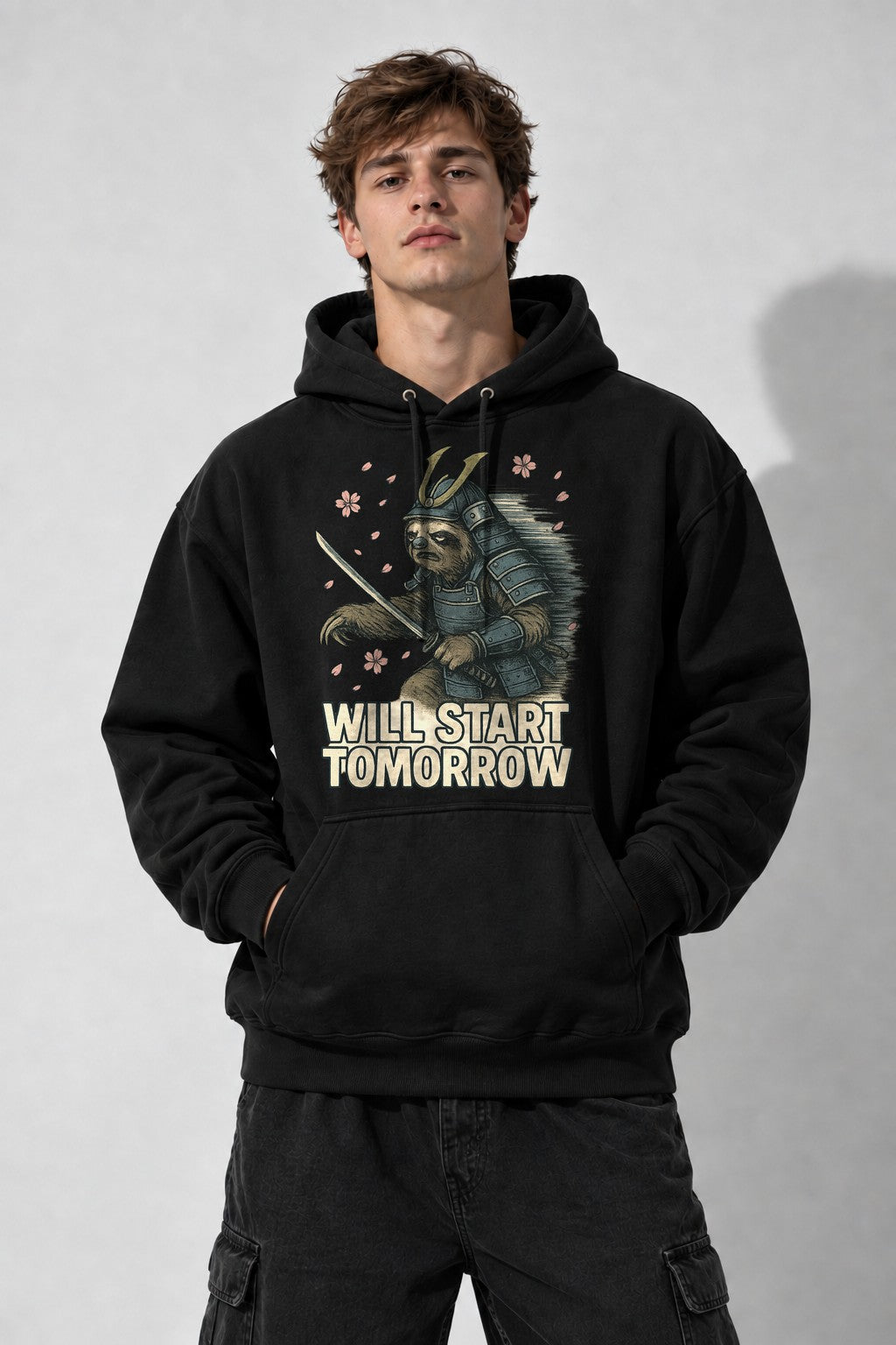 Sloth Samurai Warrior - Black