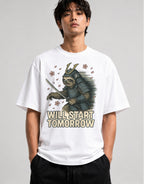 Sloth Samurai Warrior - White