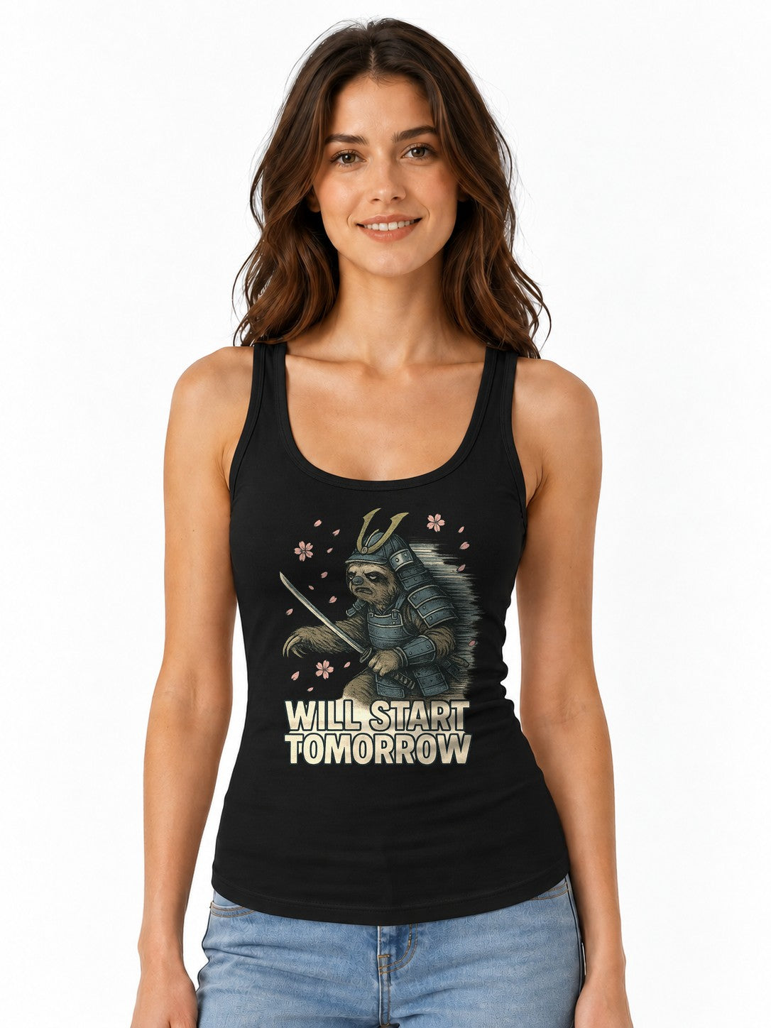 Sloth Samurai Warrior - Black