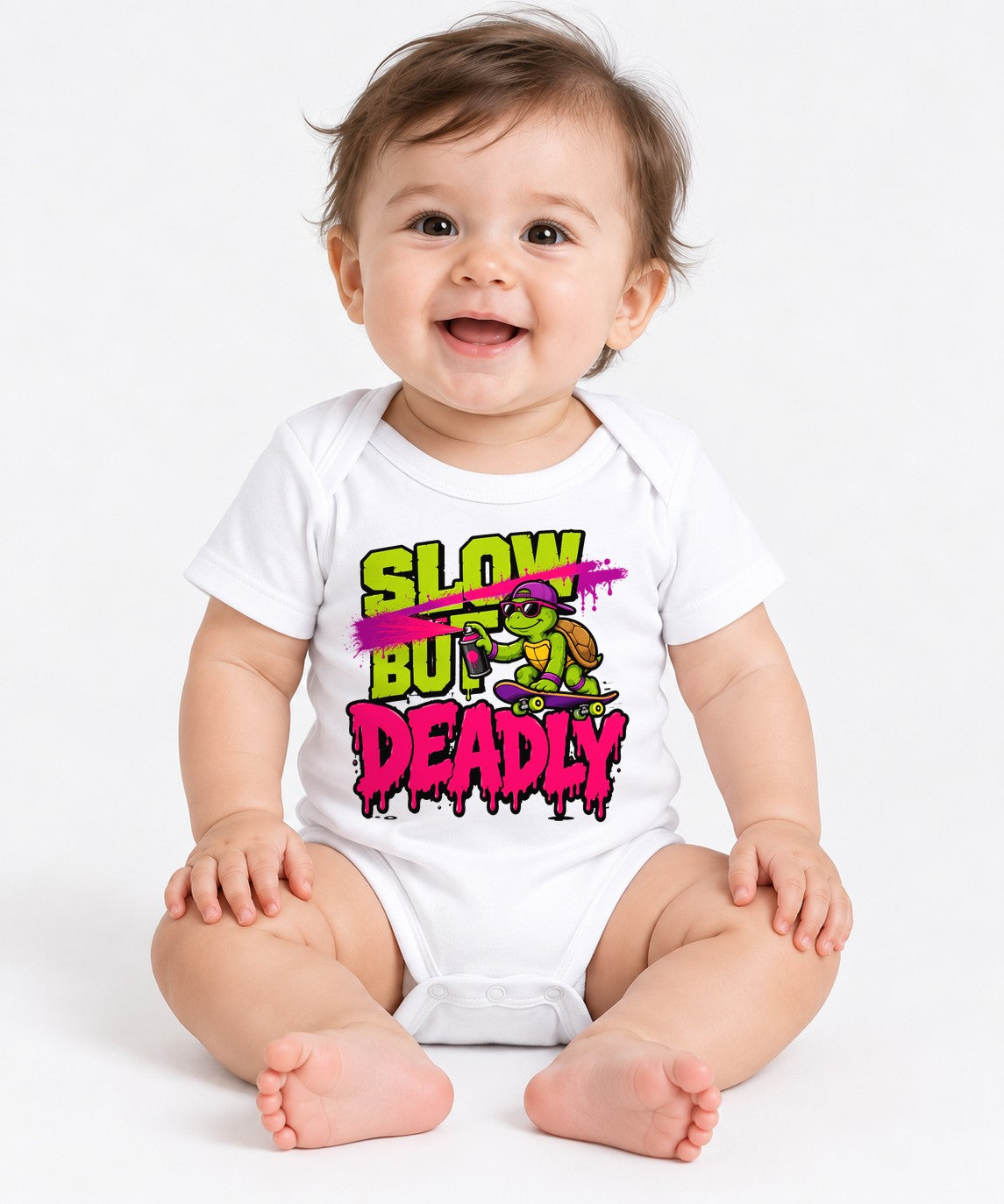 Slow But Deadly - White