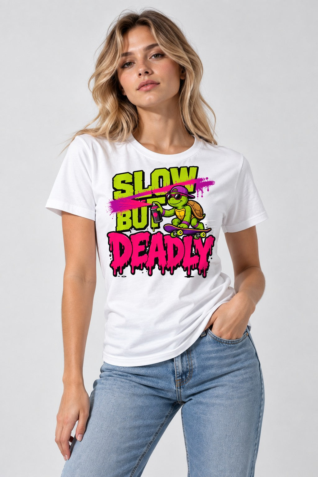 Slow But Deadly - White