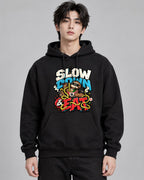 Slow Down and Eat - Black
