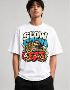 Slow Down and Eat - White