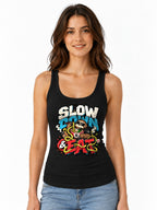 Slow Down and Eat - Black