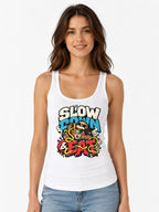 Slow Down and Eat - White