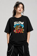 Slow Down and Eat - Black