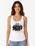 Smile For The Camera - White