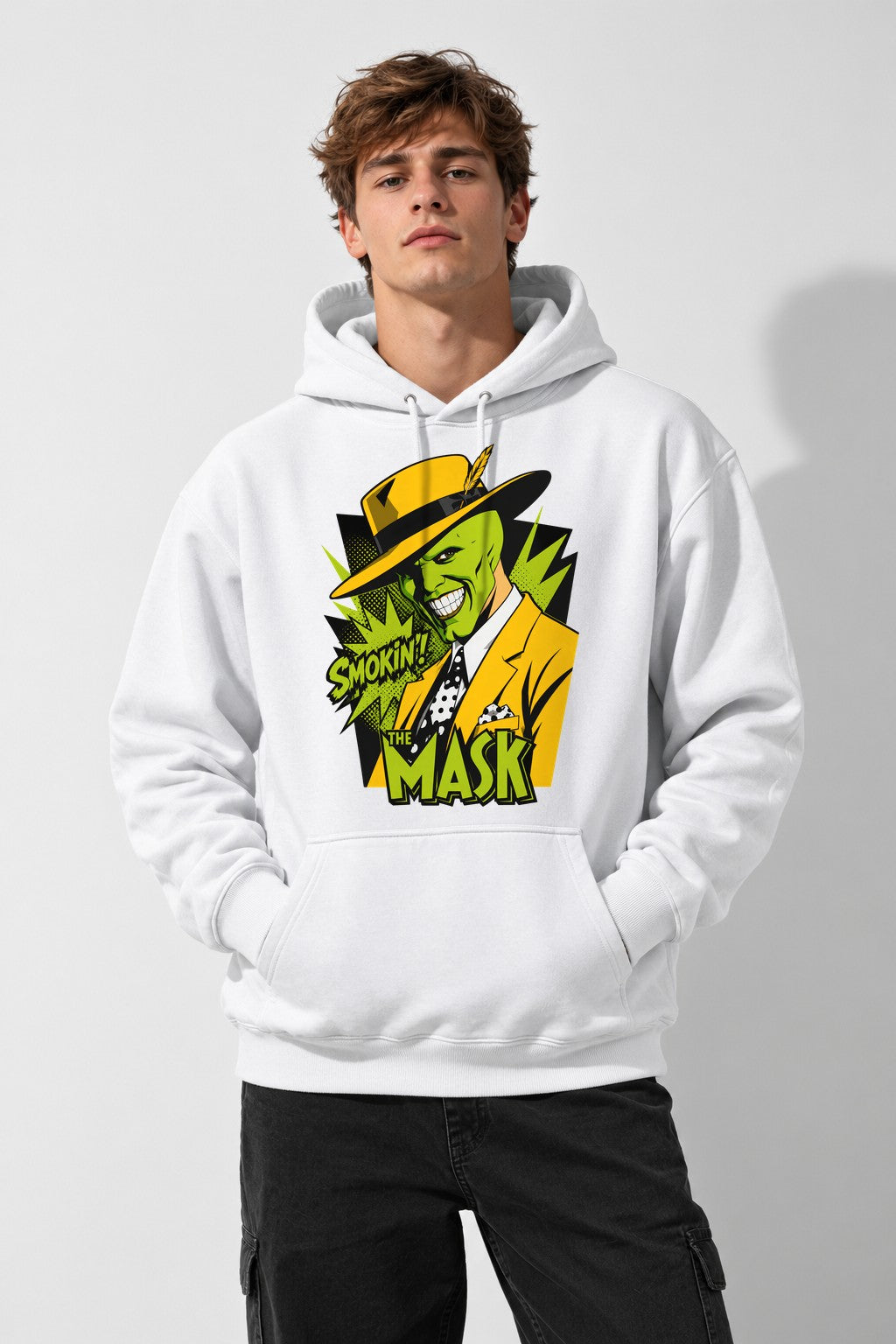 Smokin' The Mask - White