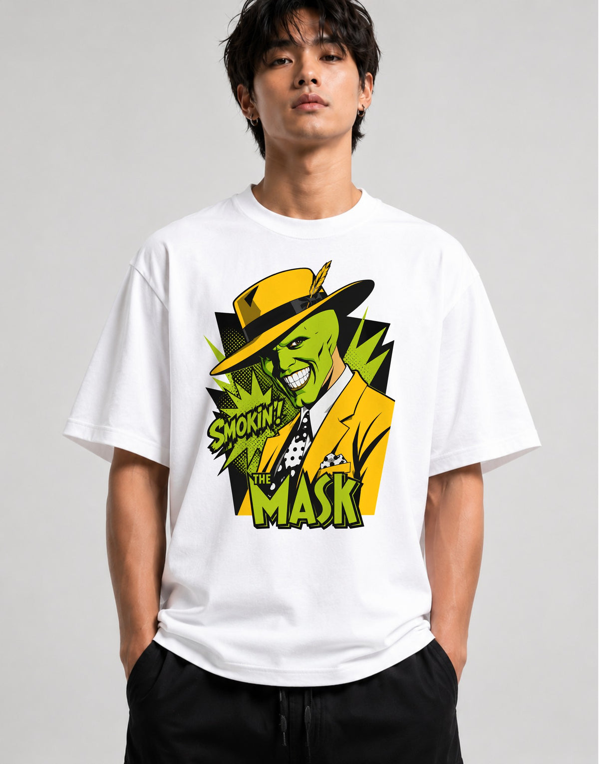 Smokin' The Mask - White