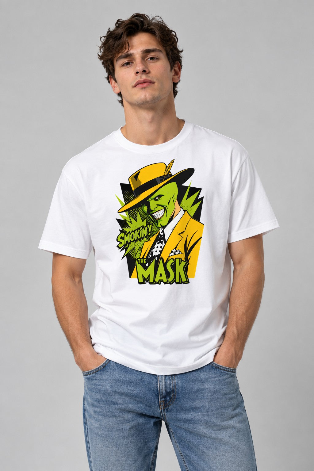Smokin' The Mask - White