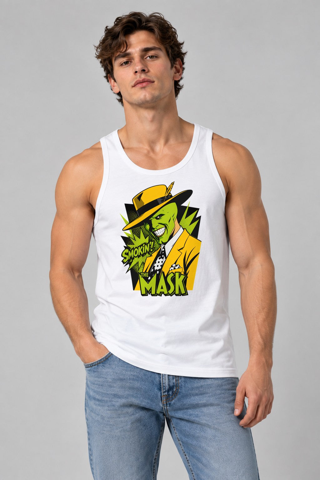 Smokin' The Mask - White