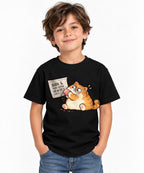 Snacking Cat - Black