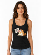 Snacking Cat - Black