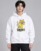Sneaky Cat - White