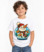 Snowman Fishbowl Christmas - White