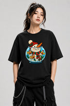 Snowman Fishbowl Christmas - Black