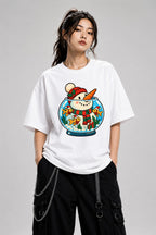 Snowman Fishbowl Christmas - White