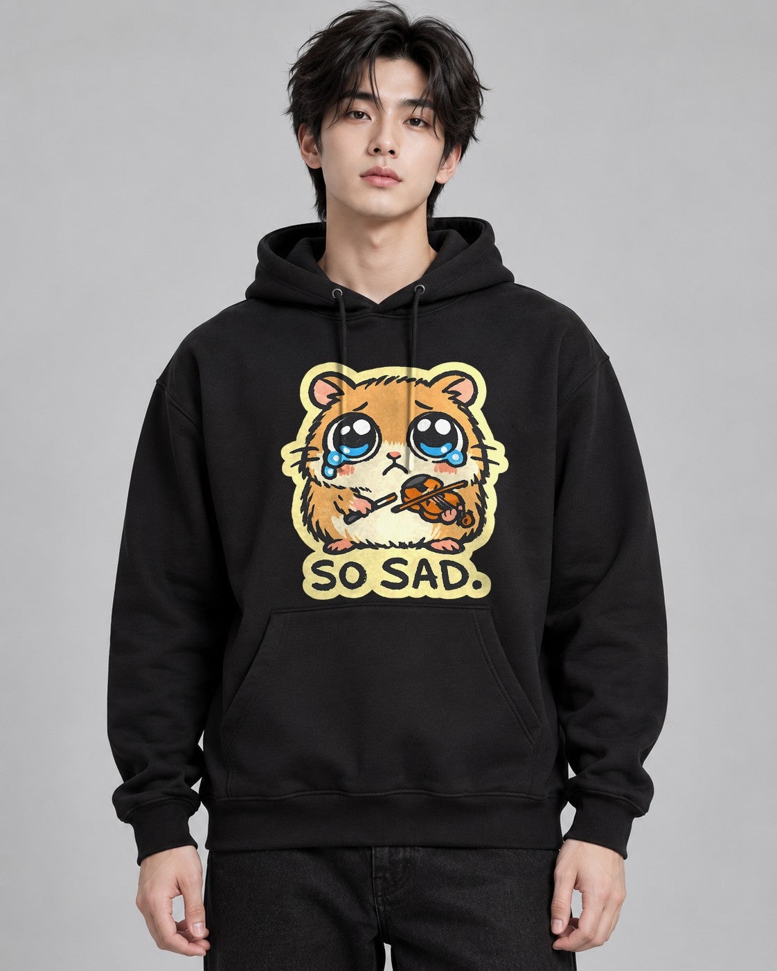 So Sad Hamster - Black