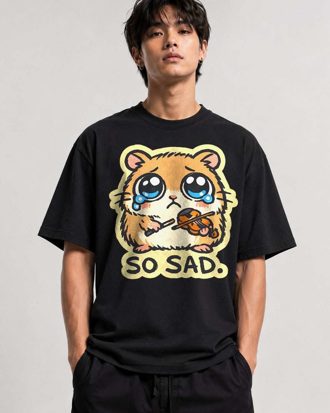 So Sad Hamster - Black