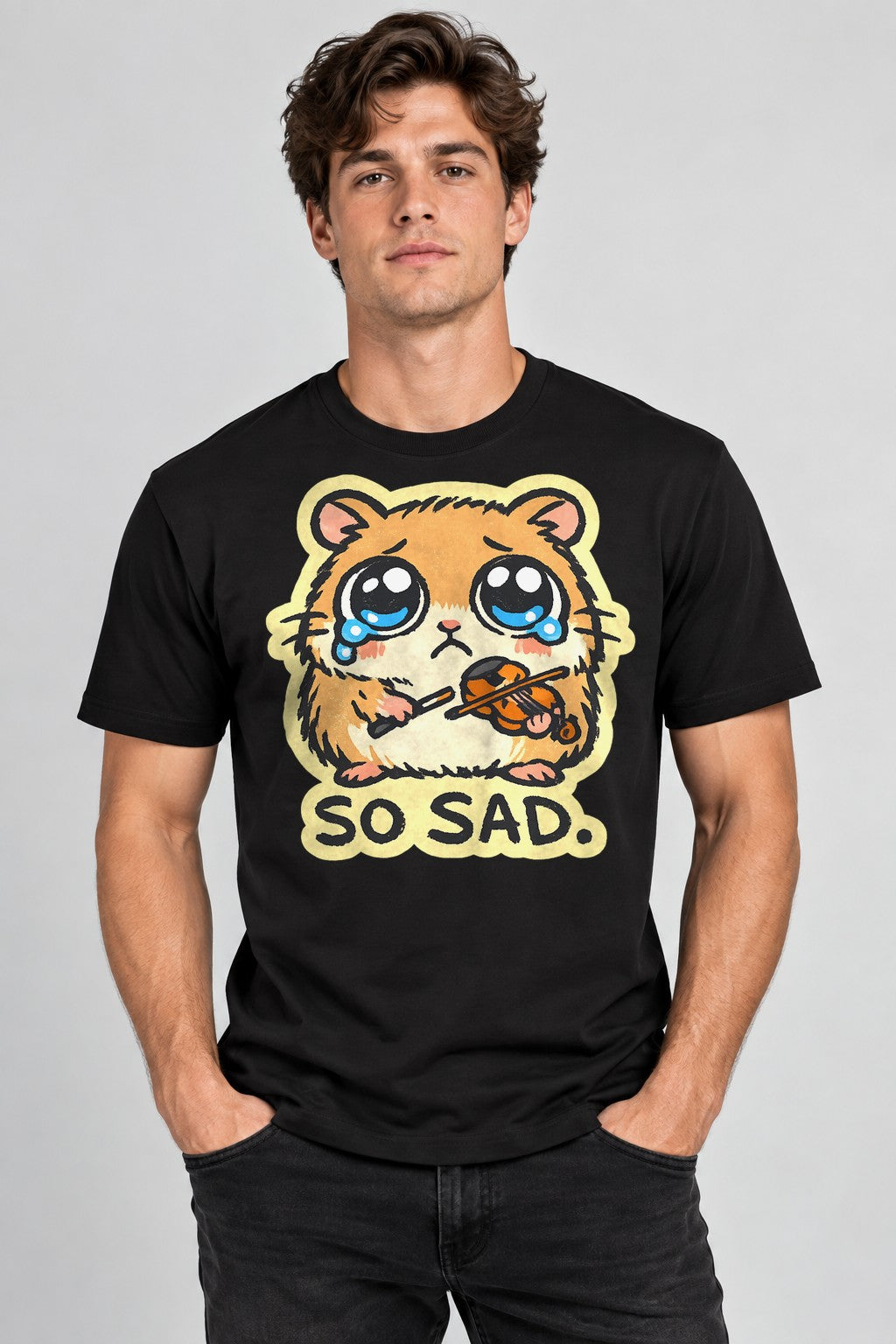 So Sad Hamster - Black