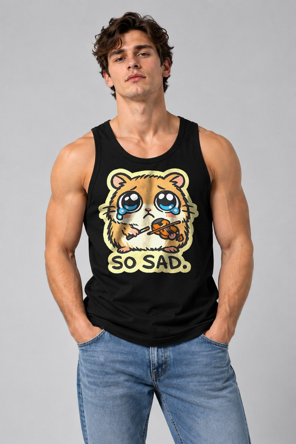 So Sad Hamster - Black