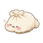 So Soft So Lazy - Cute Dumpling Bao Lazy Asian Food Graphic T-Shirt