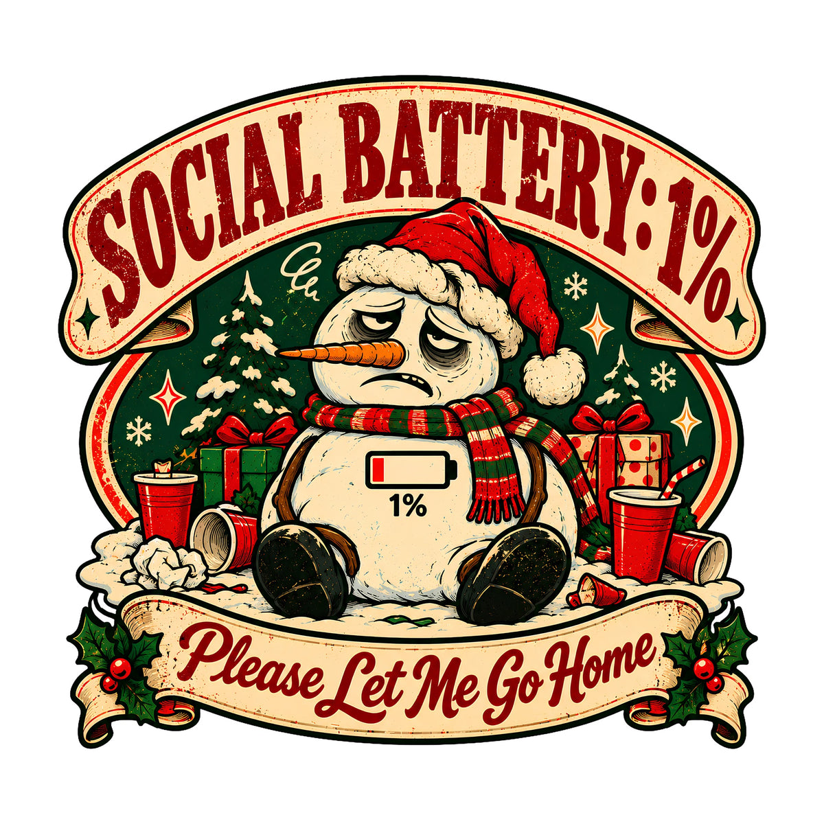 Social Battery Low