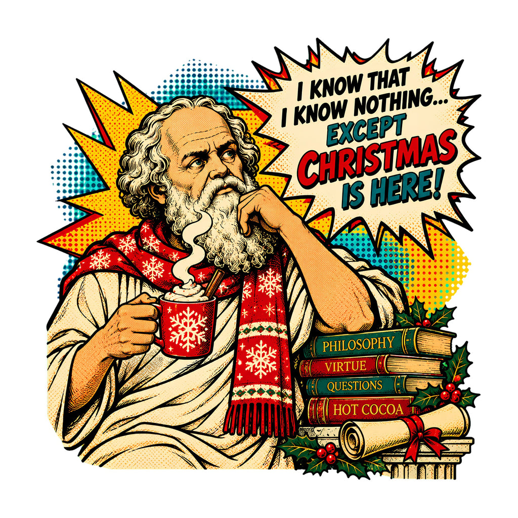 Socratic Christmas Philosopher