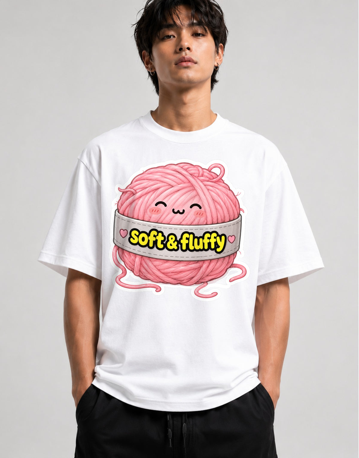 Soft and Fluffy Yarn - White