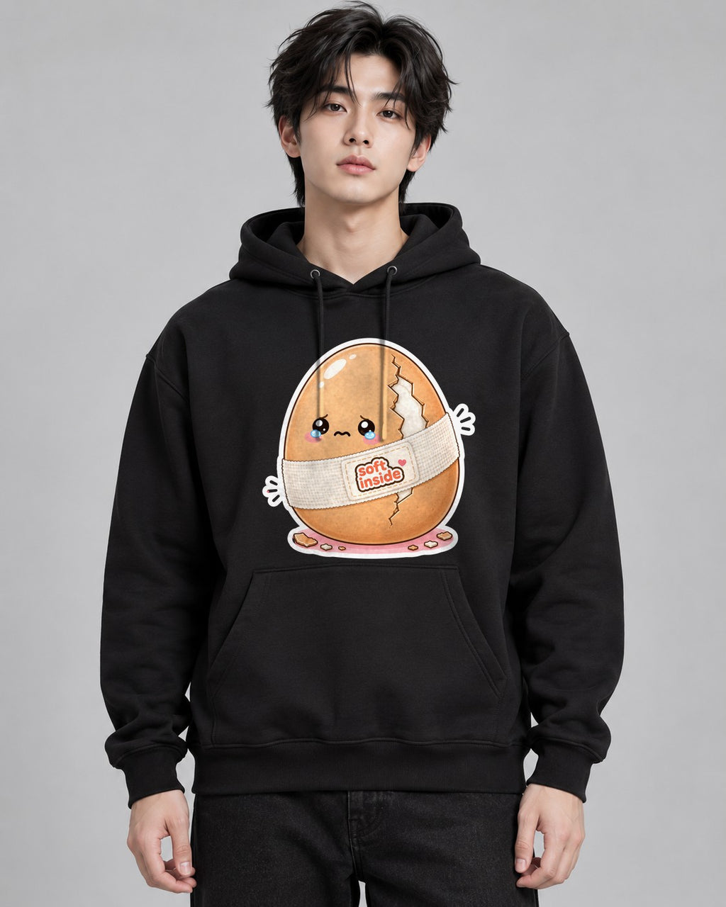 Soft Inside Egg - Black