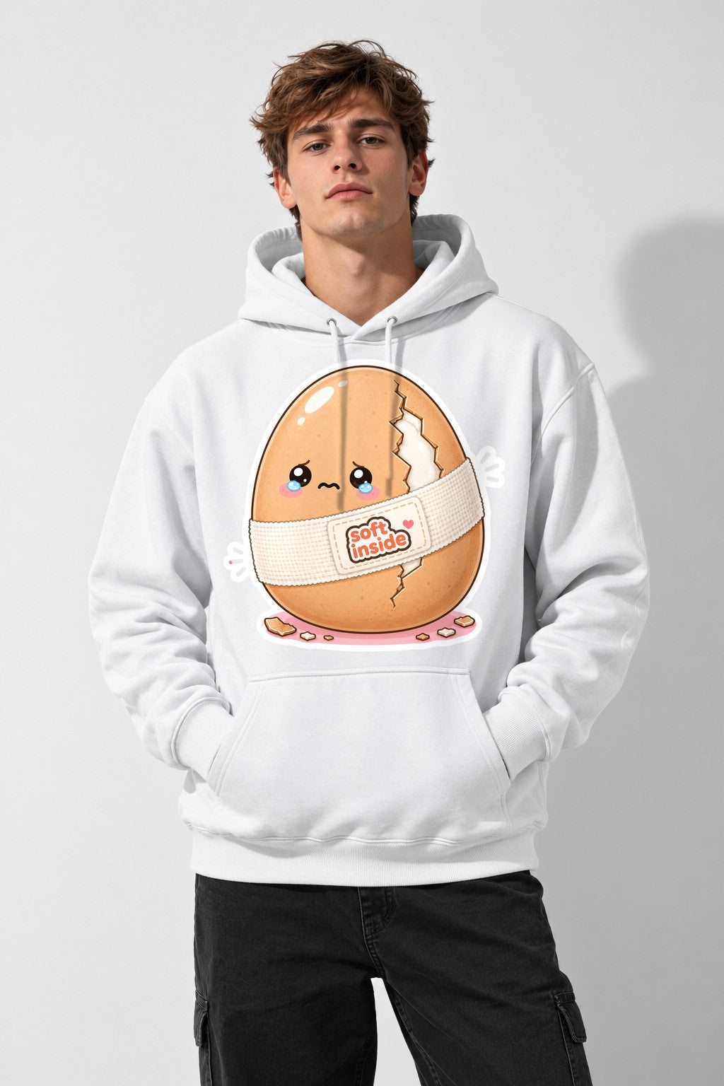 Soft Inside Egg - White
