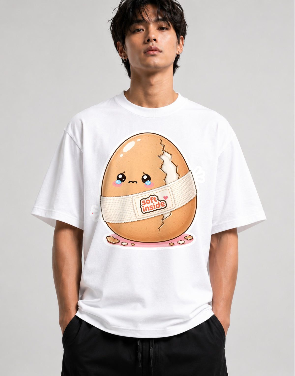 Soft Inside Egg - White